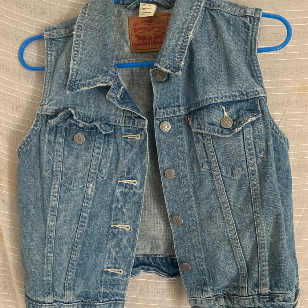 Levi's sleeveless Denim Jacket